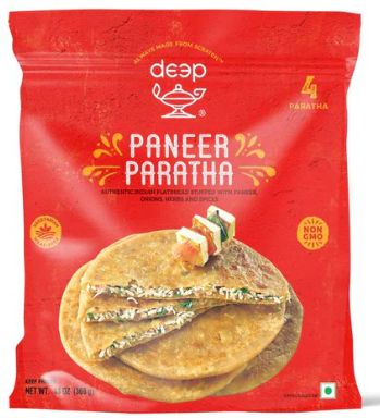 Picture of D-FRZ PANEER PARATHA 340G