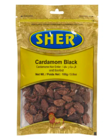 Picture of SHER CARDAMOM BLACK 100GM