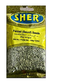 Picture of SHER FENNEL SEEDS WHL 100GM