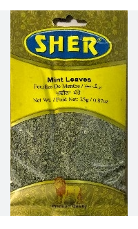 Picture of SHER MINT LEAVES DRY 25GM