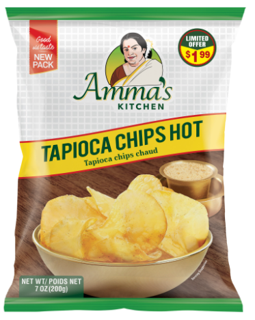 Picture of AK TAPOICA CHIPS HOT 200GM