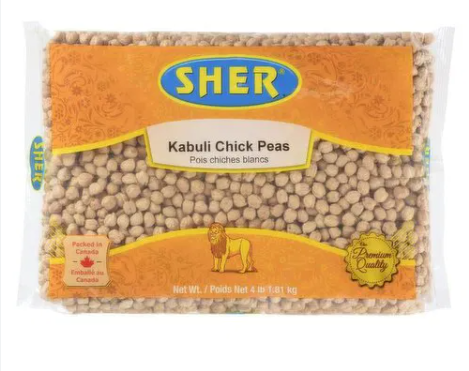 Picture of SHER KABULI CHICKPEAS  4LB