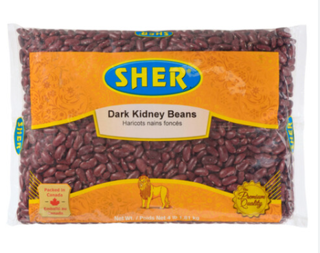 Picture of SHER DARK KIDNEY BEANS  4LB