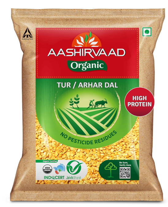 Picture of AASHIRVAD TOOR DHAL 2lb