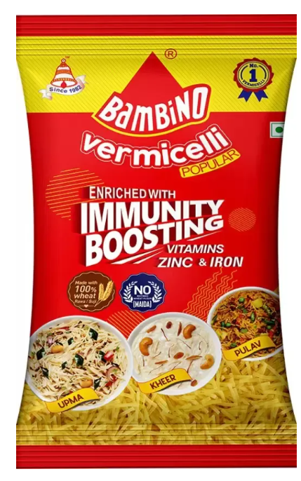 Picture of BAMBINO PLAIN VERMI 400GM