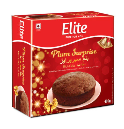 Picture of ELITE PLUM SURPRISE CAKE 400GM
